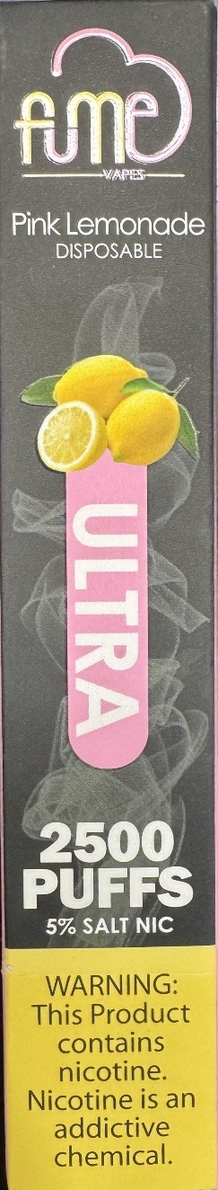 Fume Ultra Pink Lemonade 2500