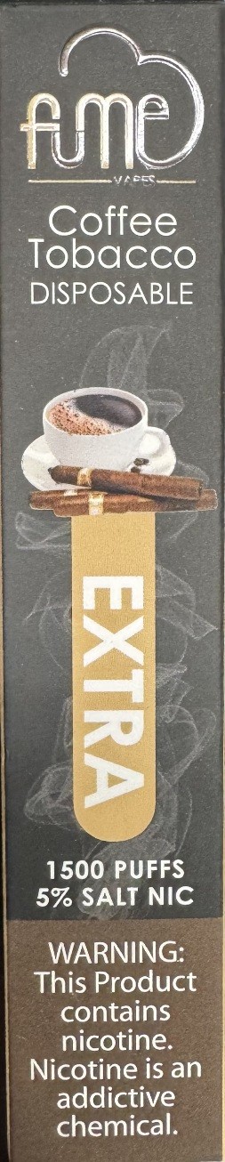 Fume Extra Coffee Tobacco 1500