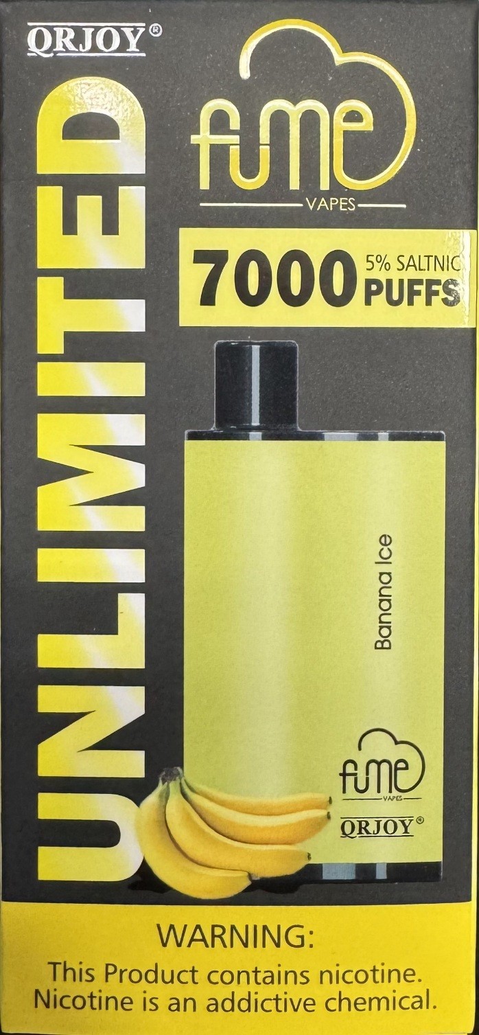 Fume Unlimited Banana Ice 7000