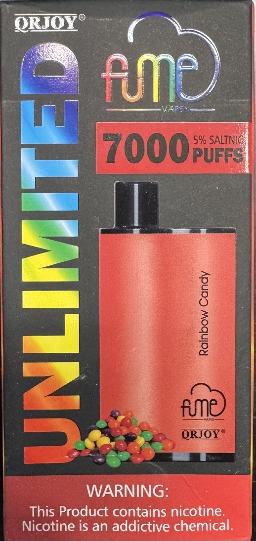 Fume Unlimited Rainbow Candy 7000
