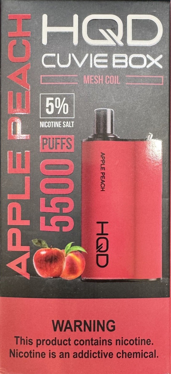 HQD Cuvie Box Apple Peach