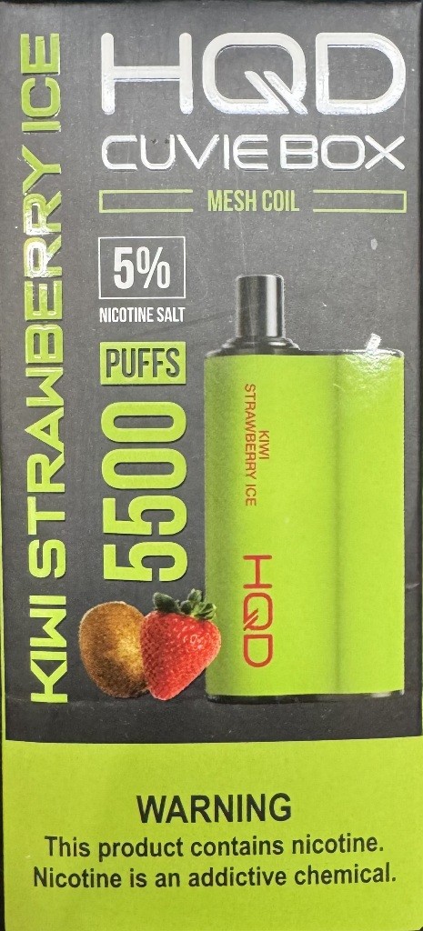 HQD Cuvie Box Kiwi Strawberry Ice