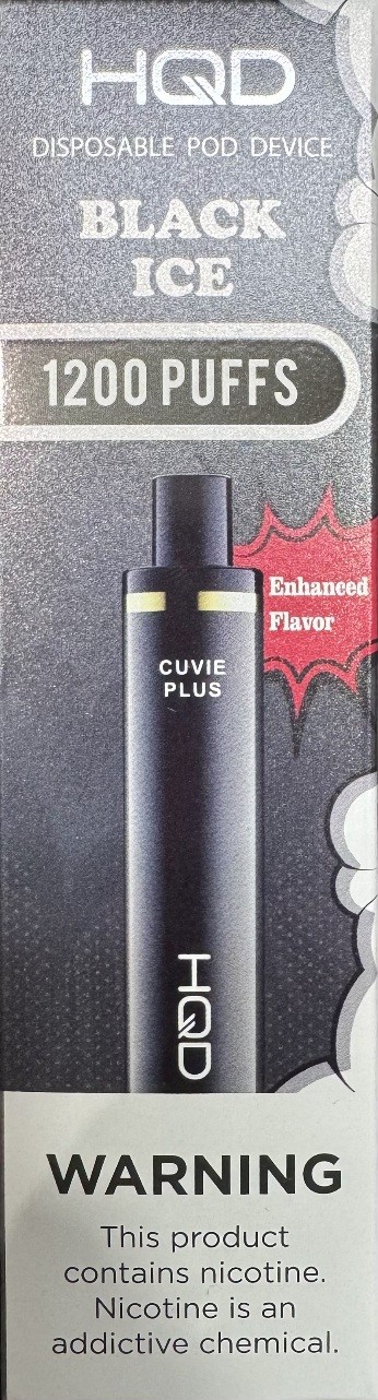 HQD Cuvie Plus Black ice 1200
