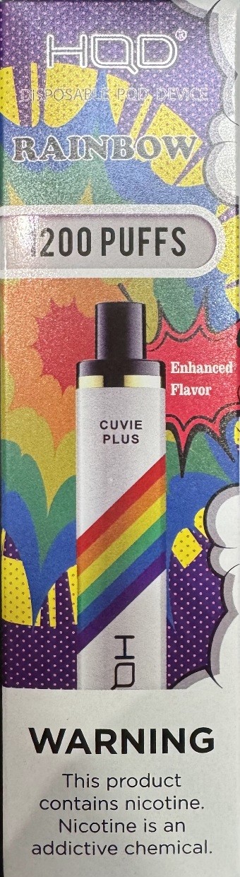 HQD Cuvie Plus Rainbow 1200