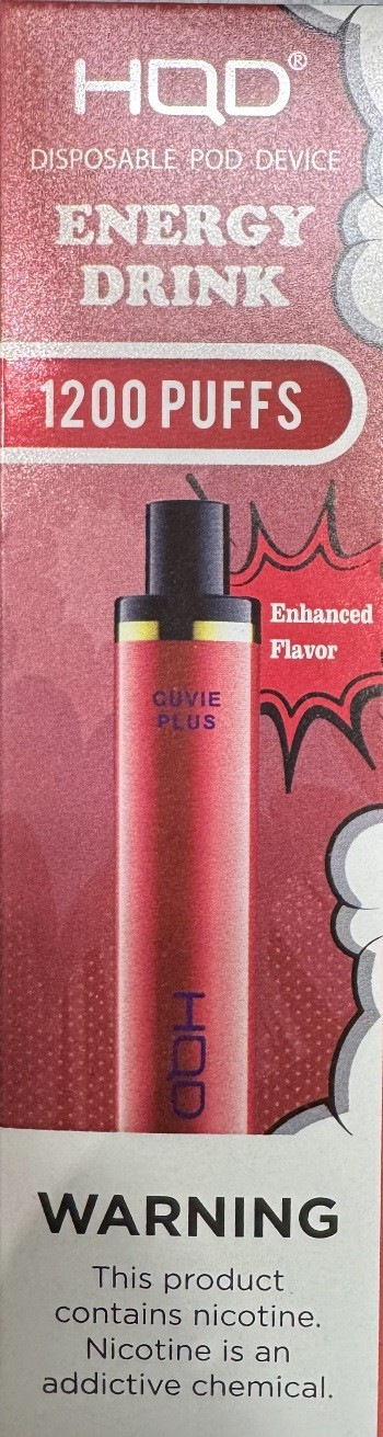 HQD Cuvie Plus Energy Drink 1200