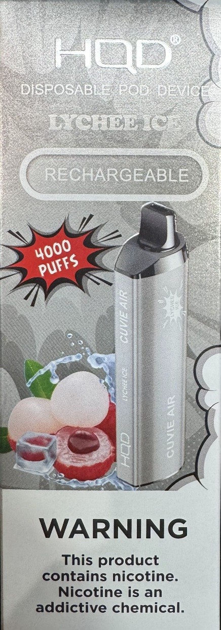 HQD Cuvie Air Lychee Ice