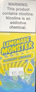 Lemonade Monster Blueberry 6mg
