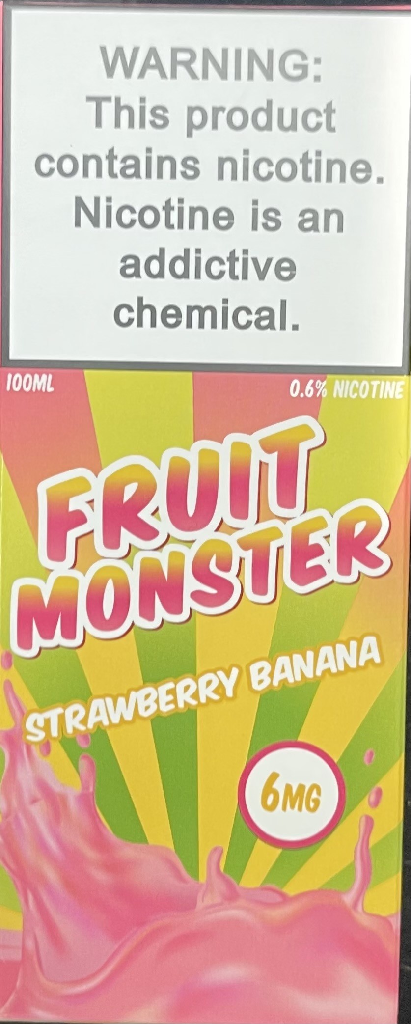 Fruit Monster Strawberry Banana 6mg