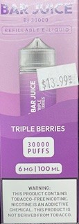 Bar Juice Triple Berry 6mg