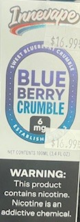 Innevape Blueberry Crumble 6mg