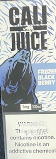 Cali Juice Frozen Blackberry 3mg