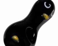 Goody Glass Penguin Novelty Glass Hand Pipe