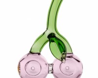 Goody Glass Lucky Cherry Novelty Glass Handpipe