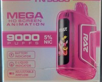 Raz TN 9000 Pineapple Passionfruit Guava