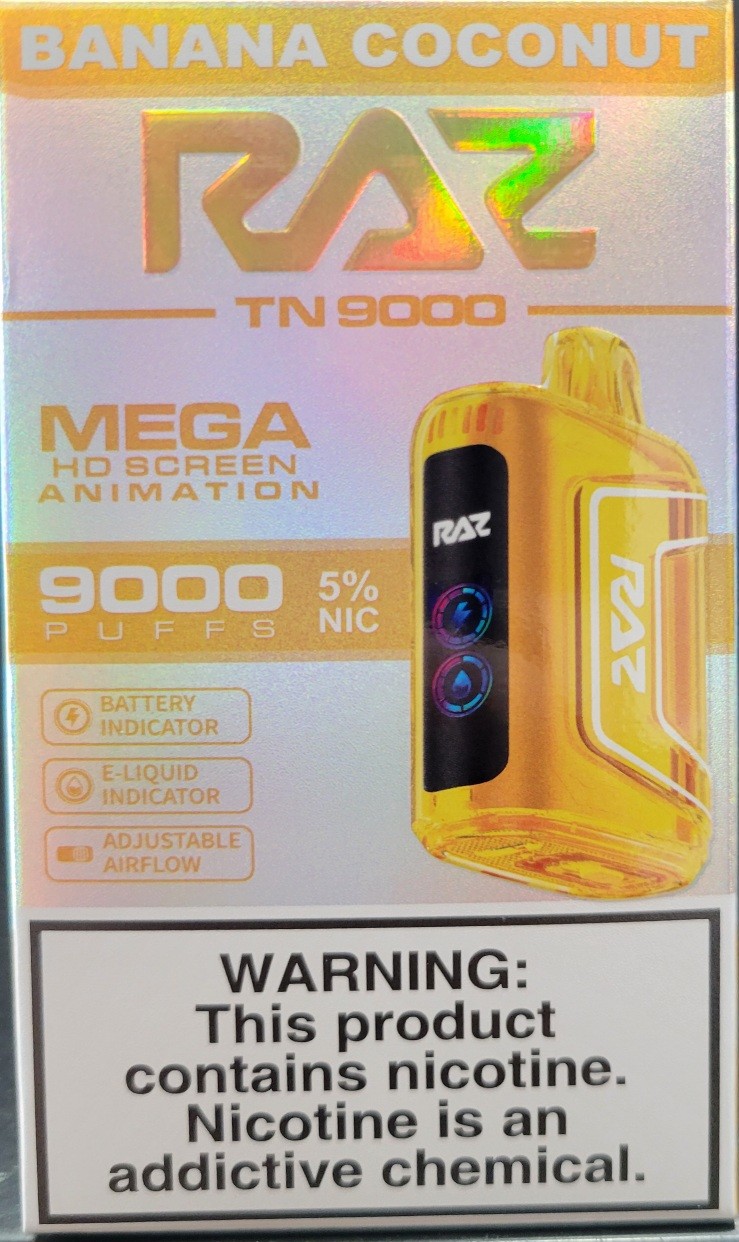 Raz TN 9000 Banana Coconut