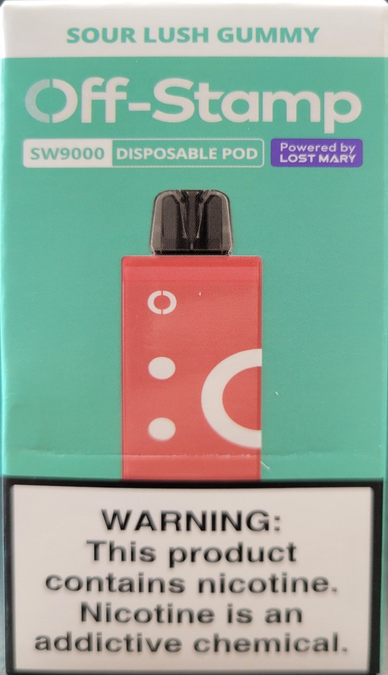 Off-Stamp SW9000 Pod Sour Lush Gummy