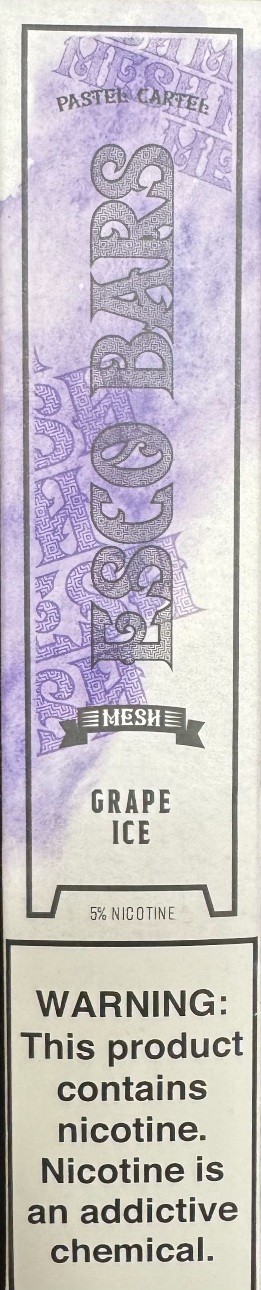 Esco Bars Grape Ice 2500