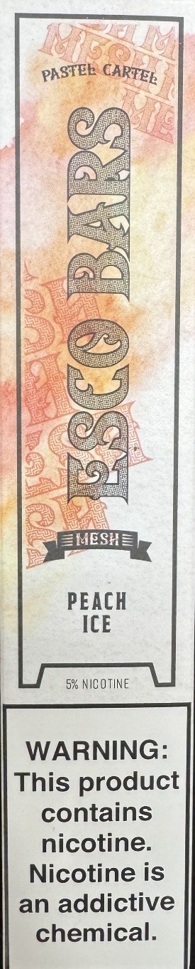 Esco Bars Peach Ice 2500