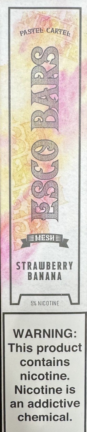 Esco Bars Strawberry Banana 2500