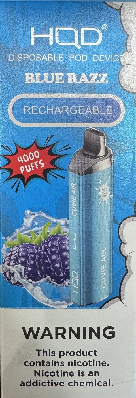 HQD Cuvie Air Blue Razz