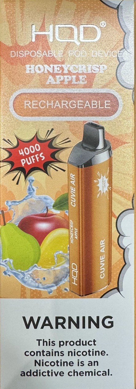 HQD Cuvie Air Honey Crisp Apple