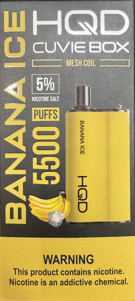 HQD Cuvie Box Banana Ice