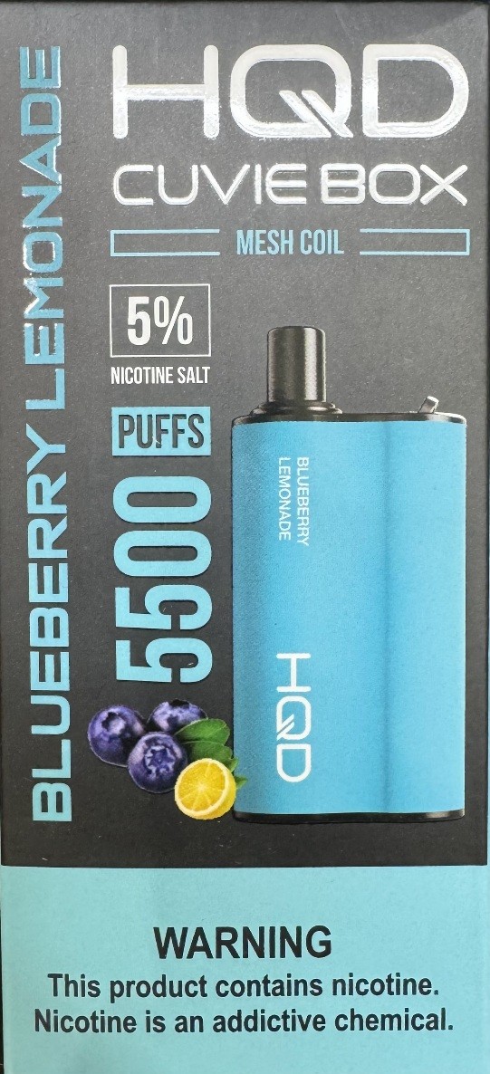 HQD Cuvie Box Blueberry Lemonade