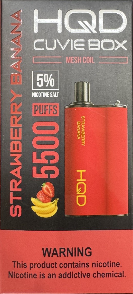 HQD Cuvie Box Strawberry Banana