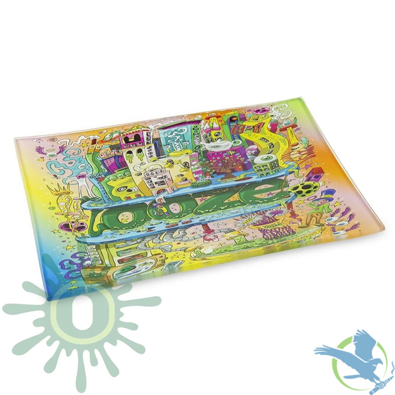 OOZE 10inch Glass Rolling Tray