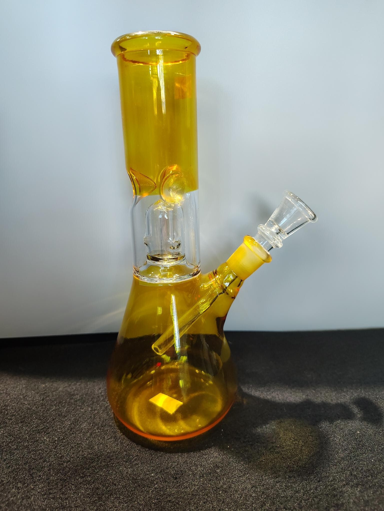 Golden Haze Glass Bong