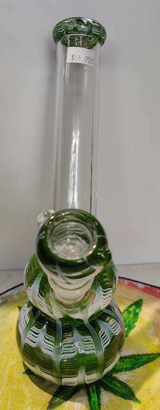 Emerald Ripple Bong