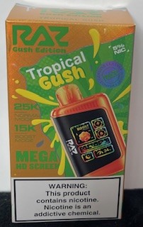 Raz Tropical gush 25k