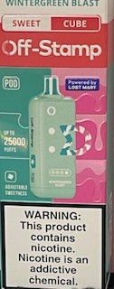 Off-stamp sweet cube pod wintergreen blast