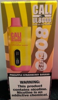 Cali UL 8000 Pineapple Strawberry Banana