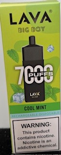 Lava Big Boy 7000 puffs Cool mint