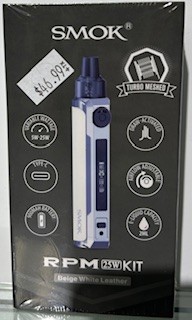 Rpm 25K kit - Beige White Leather