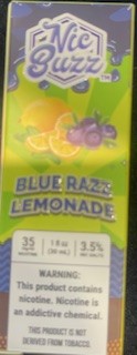 nic buzz blue raspberry lemonade 35mg