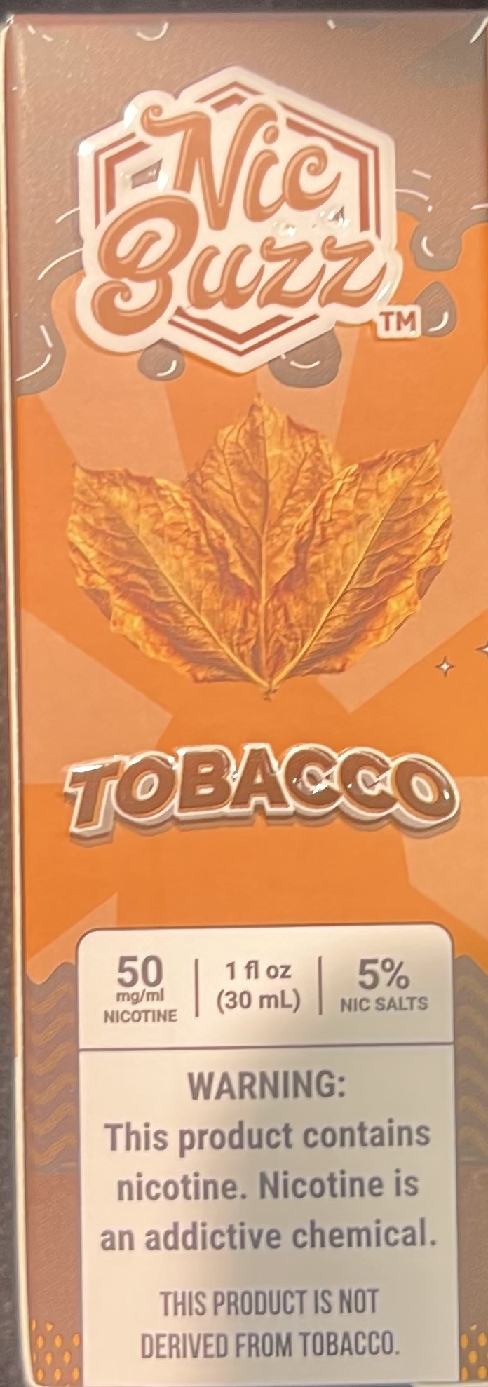 nic buzz 50mg tobacco