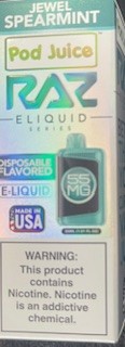 Pod Juice Raz Jewel Spearmint 55mg