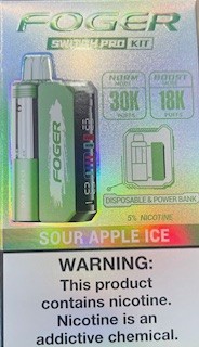 Foger Sour Apple 5% Nic Switch Pro Kit