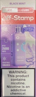 off stamp pod black mint