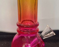 Neon Pink 6” Bong